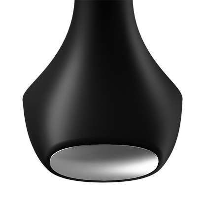 Rechargeable waterproof prostate plug made from body-safe silicone