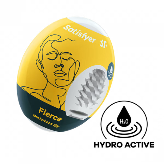 Satisfyer Masturbator Egg Fierce Yellow