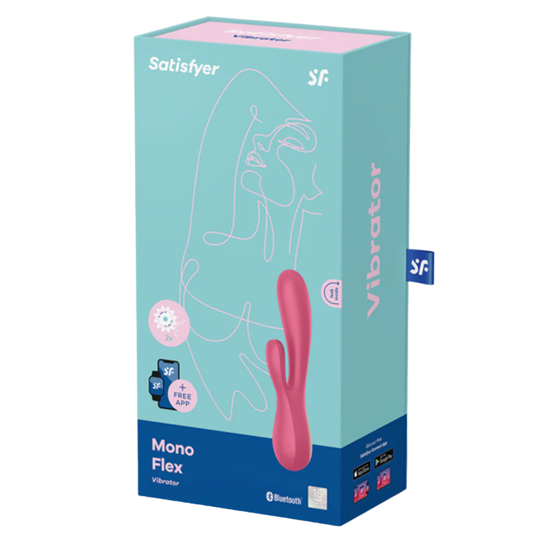 Satisfyer Mono Flex – App-Controlled Rabbit Vibrator with Dual Motors