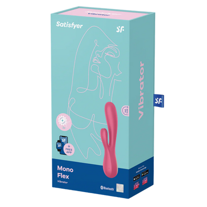Satisfyer Mono Flex – App-Controlled Rabbit Vibrator with Dual Motors
