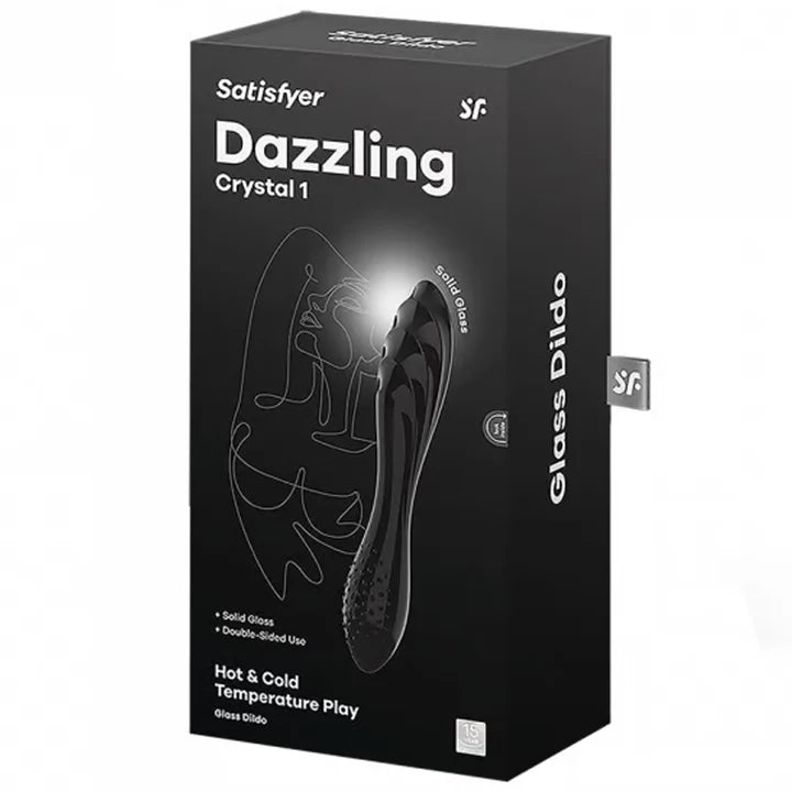 Satisfyer Dazzling Crystal 1 packaging on a white background