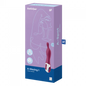 Satisfyer A-Mazing 1 A-spot vibrator in berry color with ergonomic curve