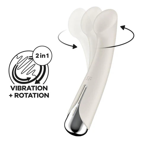 G-Spot Vibrator with Vibration and Spinning Modes by Satisfyer