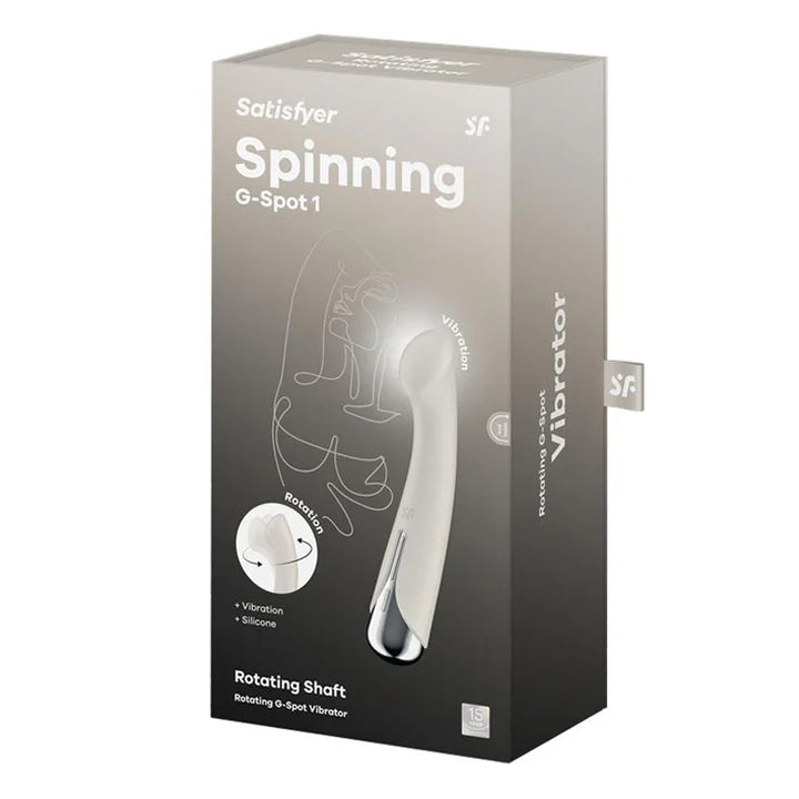 Satisfyer Spinning G-Spot 1 – Rotating Vibrator for Internal Stimulation