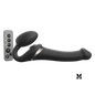 Strap On Me Multi Orgasm Bendable Strap-on - Medium - Black