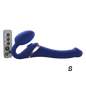 Strap On Me Multi Orgasm Bendable Strap-on - Small - Night Blue