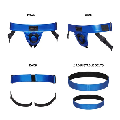 Strap On Me Leatherette Curious Harness 