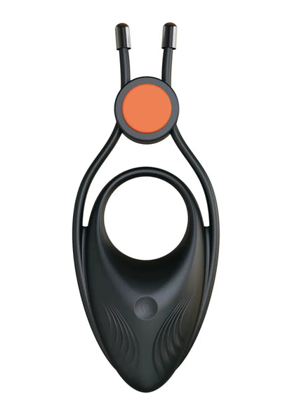 Nasstoys Cockpower Vibrating Adjustable Cock Ring in black