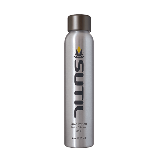 SUTIL Love Potion #17 Massage Oil – Botanical Aphrodisiac Blend – 4 oz / 120 mL