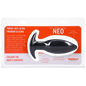 Tantus Neo Silicone Plug – smooth tapered beginner anal plug with curved base