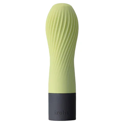 Iroha Zen vibrator with ridged soft-touch silicone body