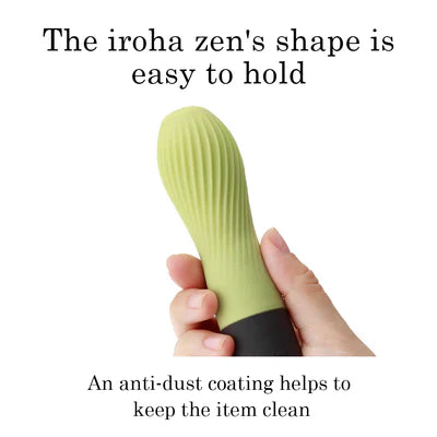 Iroha Zen Soft Touch Vibrator – Gentle, Discreet, and Battery-Powered