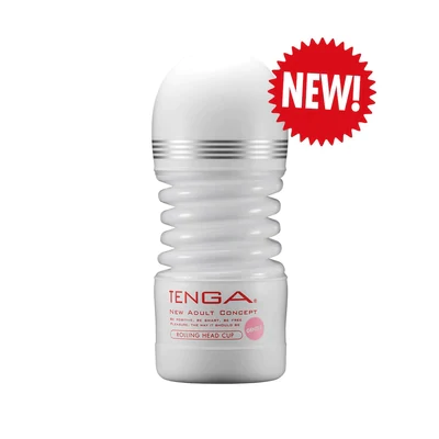 Tenga Rolling Head Cup Gentle – Disposable Pre-Lubricated Masturbator