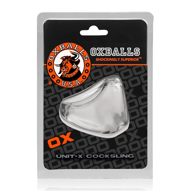 OxBalls Unit-X Cocksling - Clear