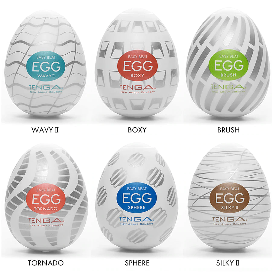 Tenga Egg Standard 6 pack  Variety Pack