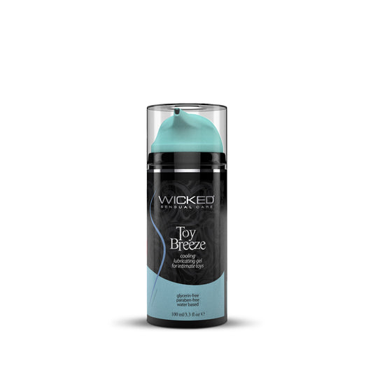 Wicked Toy Breeze – Cooling Water-Based Toy Lubricant - 3.3 oz