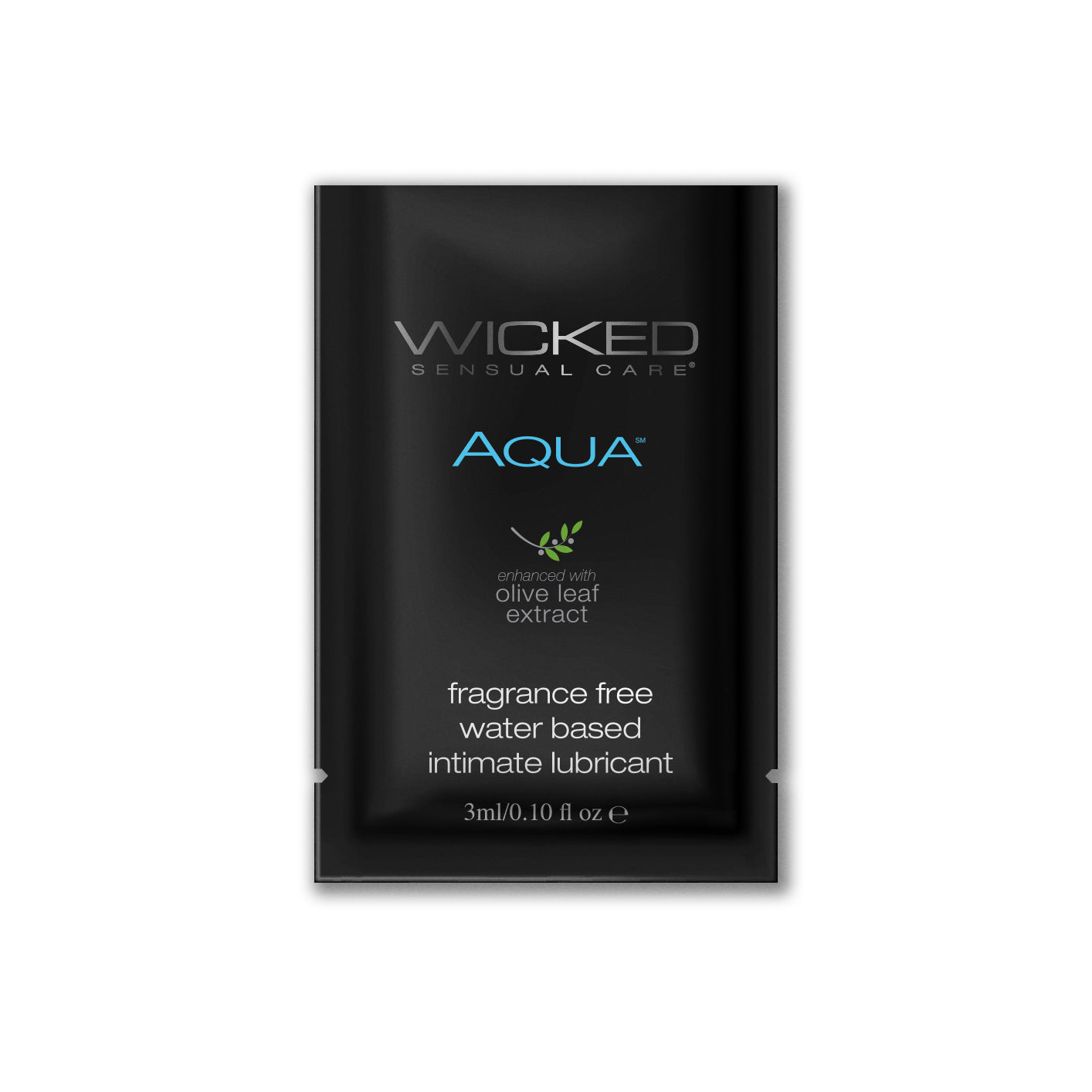 Wicked Aqua Lube Sachet - 3ml