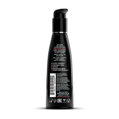 Wicked Birthday Cake Flavored Lube 4oz