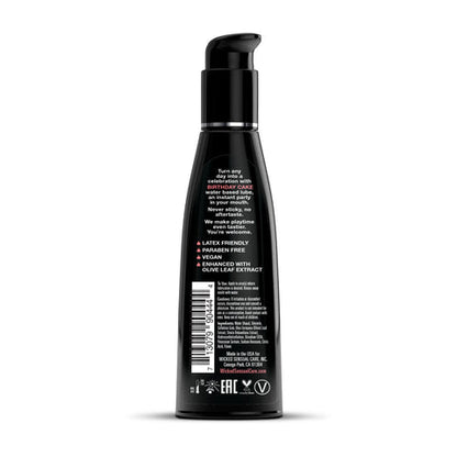Wicked Birthday Cake Flavored Lube - 4 oz
