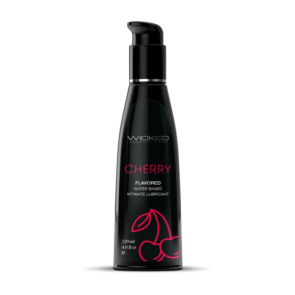 Wicked Aqua Cherry Flavored Lube 4 oz