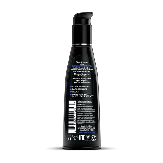 Wicked Blueberry Muffin Flavored Lubricant - 4 oz