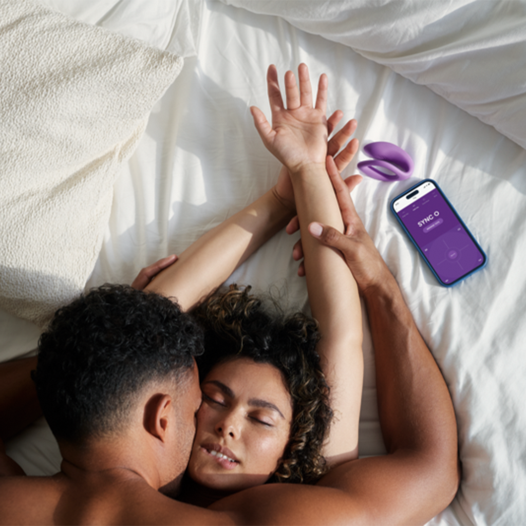 We-Vibe Sync O – Adjustable Couples Vibrator - Purple / Green